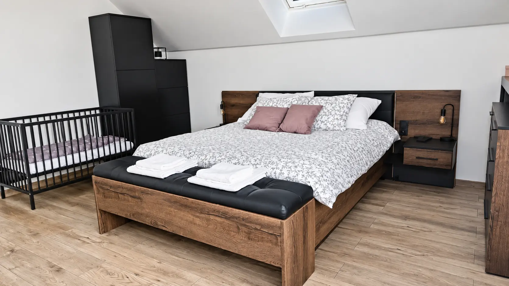 Sypialnia małżeńska Loft